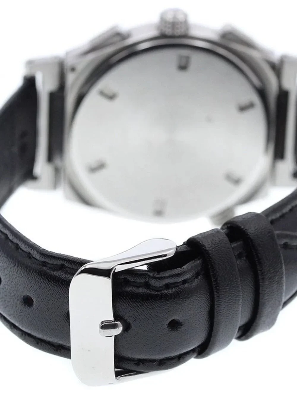 IWC SCHAFFHAUSEN In junior IW380502 YG bezel date black Dial Quartz Men's_969476